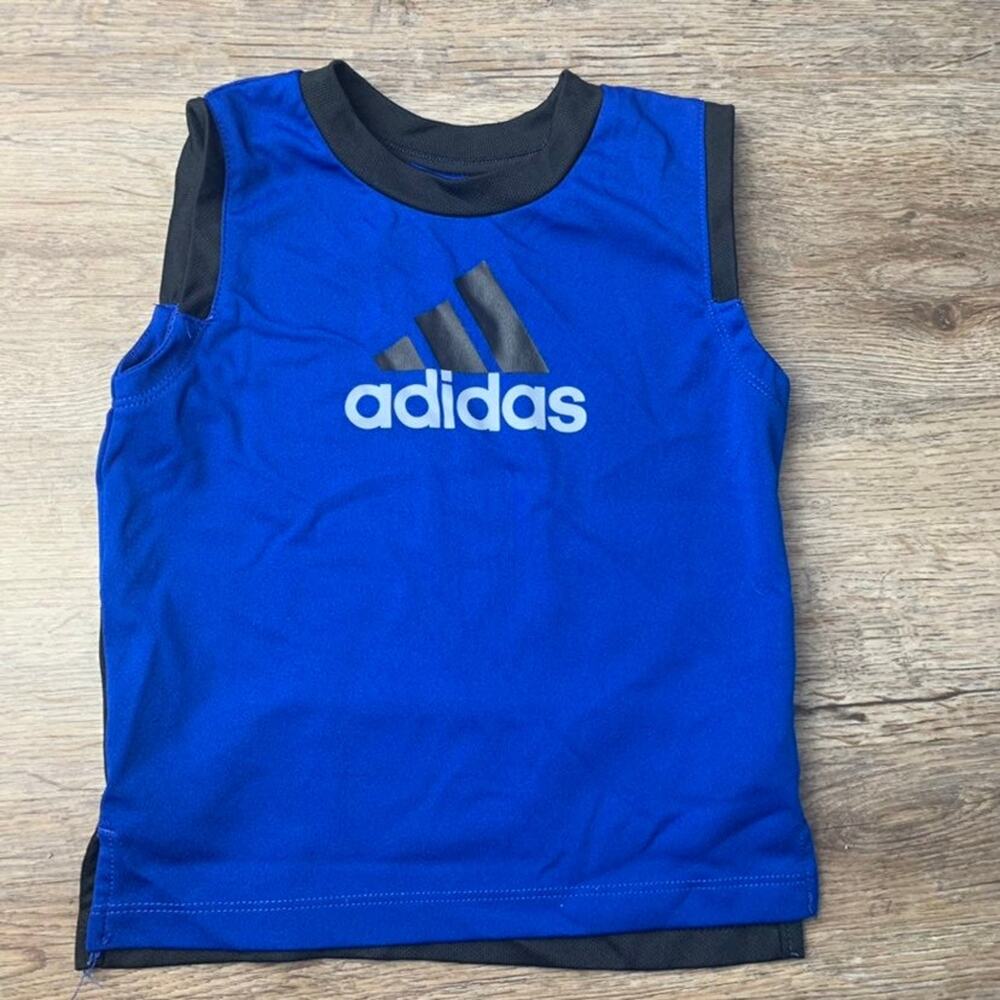Adidas Blue 12M Dri Fit Tank Top